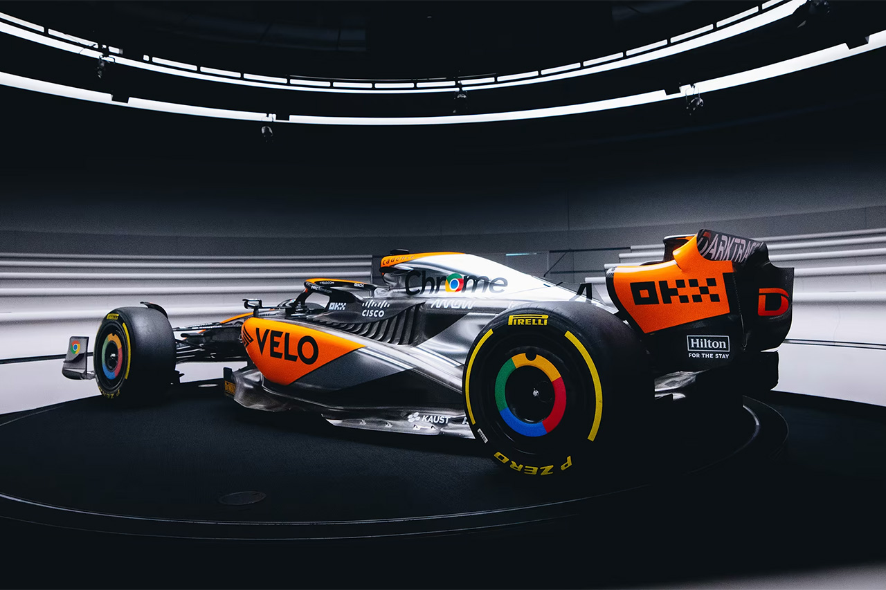 マクラーレン、F1イギリスGPに特別な“クローム”カラーのMCL60で出場
