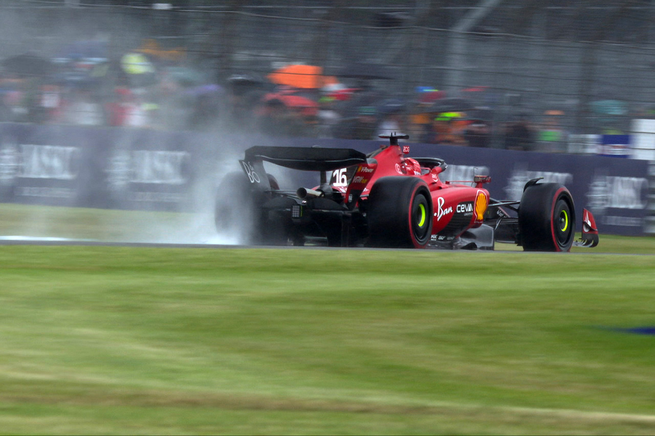 F1イギリスGP フリー走行3回目:シャルル・ルクレールがトップタイム
