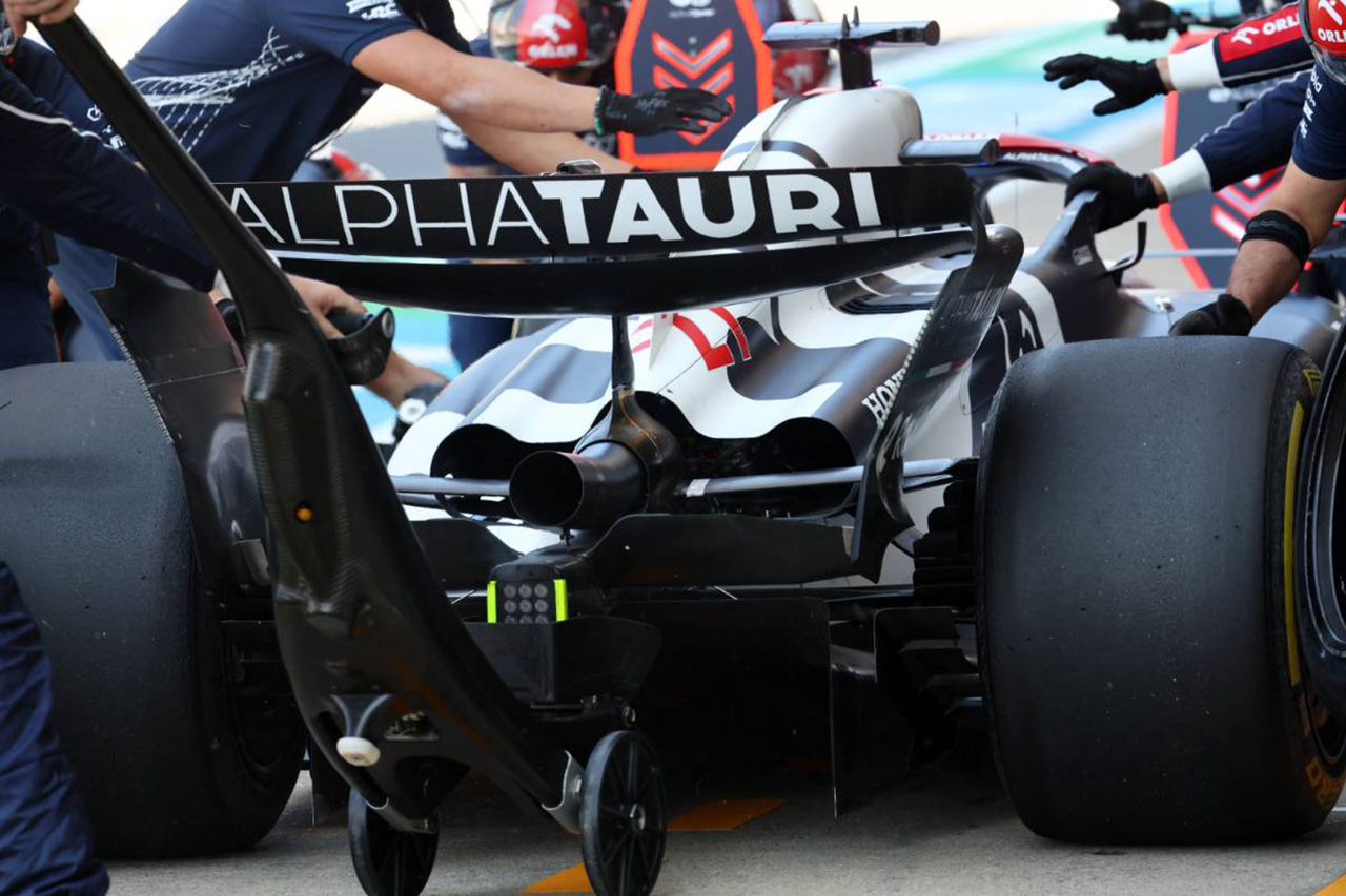 アルファタウリ、イギリスGPのアップグレード数では全F1チームをリード