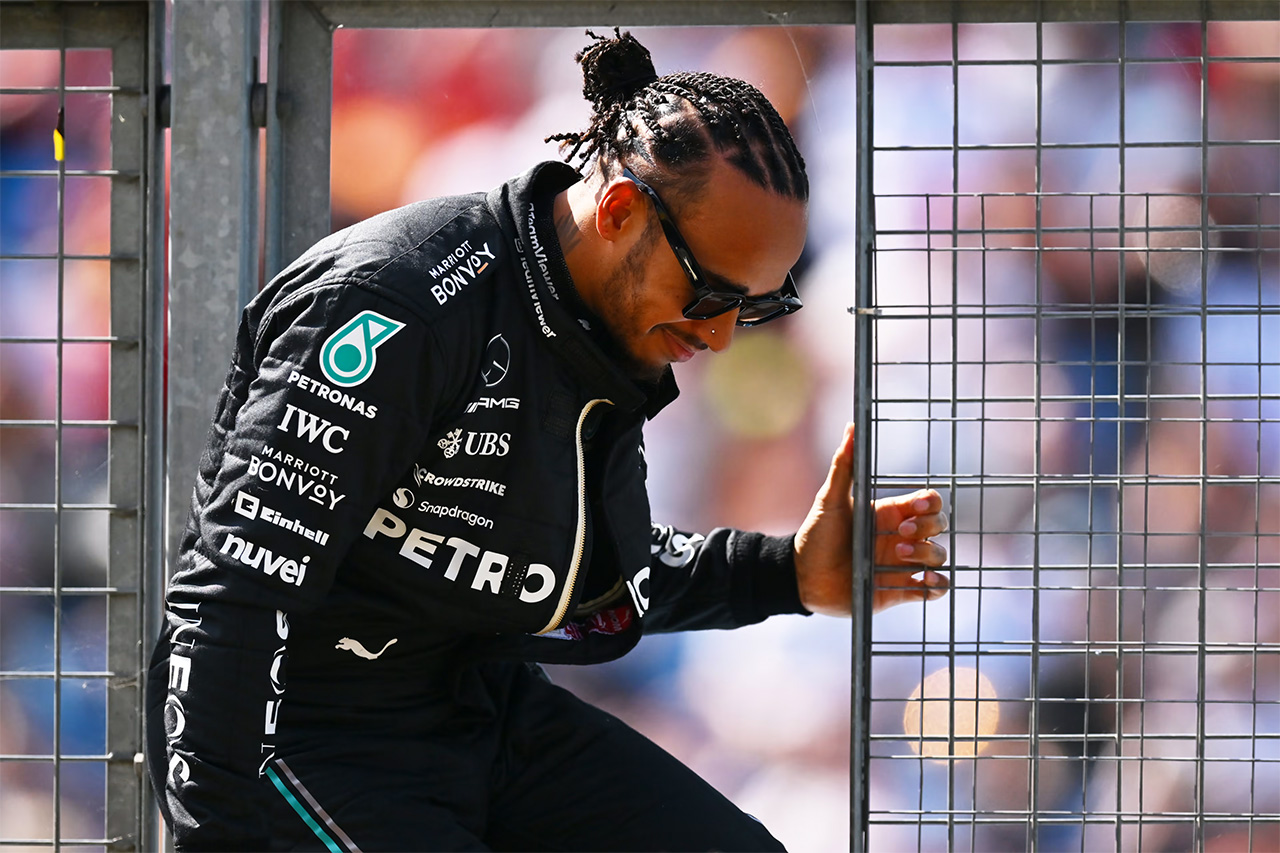 メルセデスF1のルイス・ハミルトン 「レッドブルと同じレースはしていない」