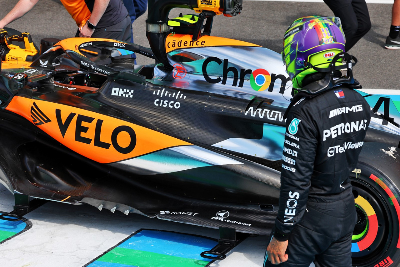 ルイス・ハミルトン 「マクラーレンのペースはメルセデスF1にとって警笛」