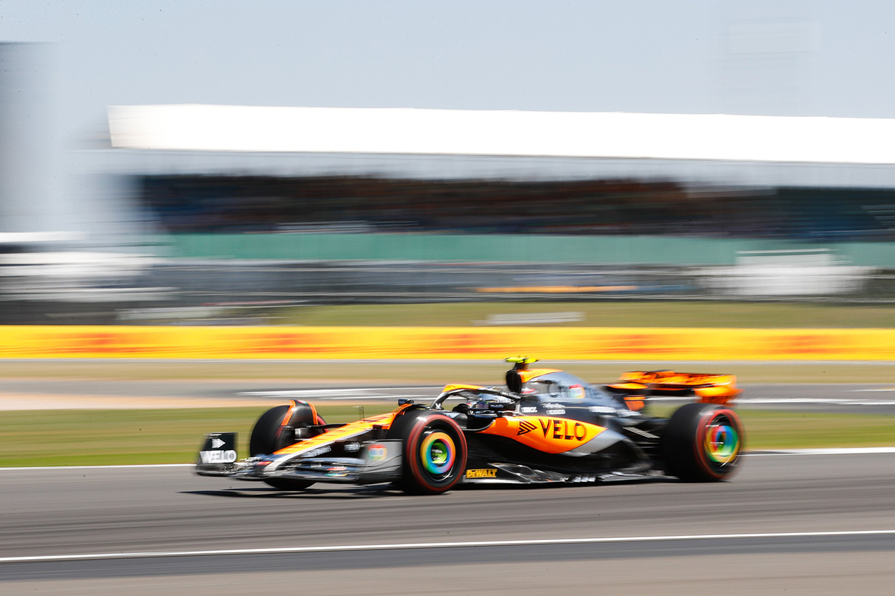 F1イギリスGP 予選Q2:マクラーレンが2番手&3番手で通過