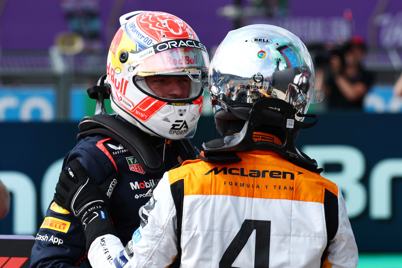 フェルスタッペン、順当に6連勝も「マクラーレンのレースペースに驚いた」
