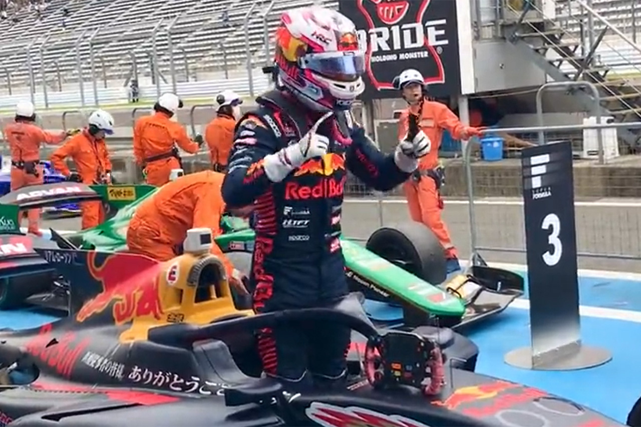レッドブルF1育成のリアム・ローソンがスーパーフォーミュラ3勝目