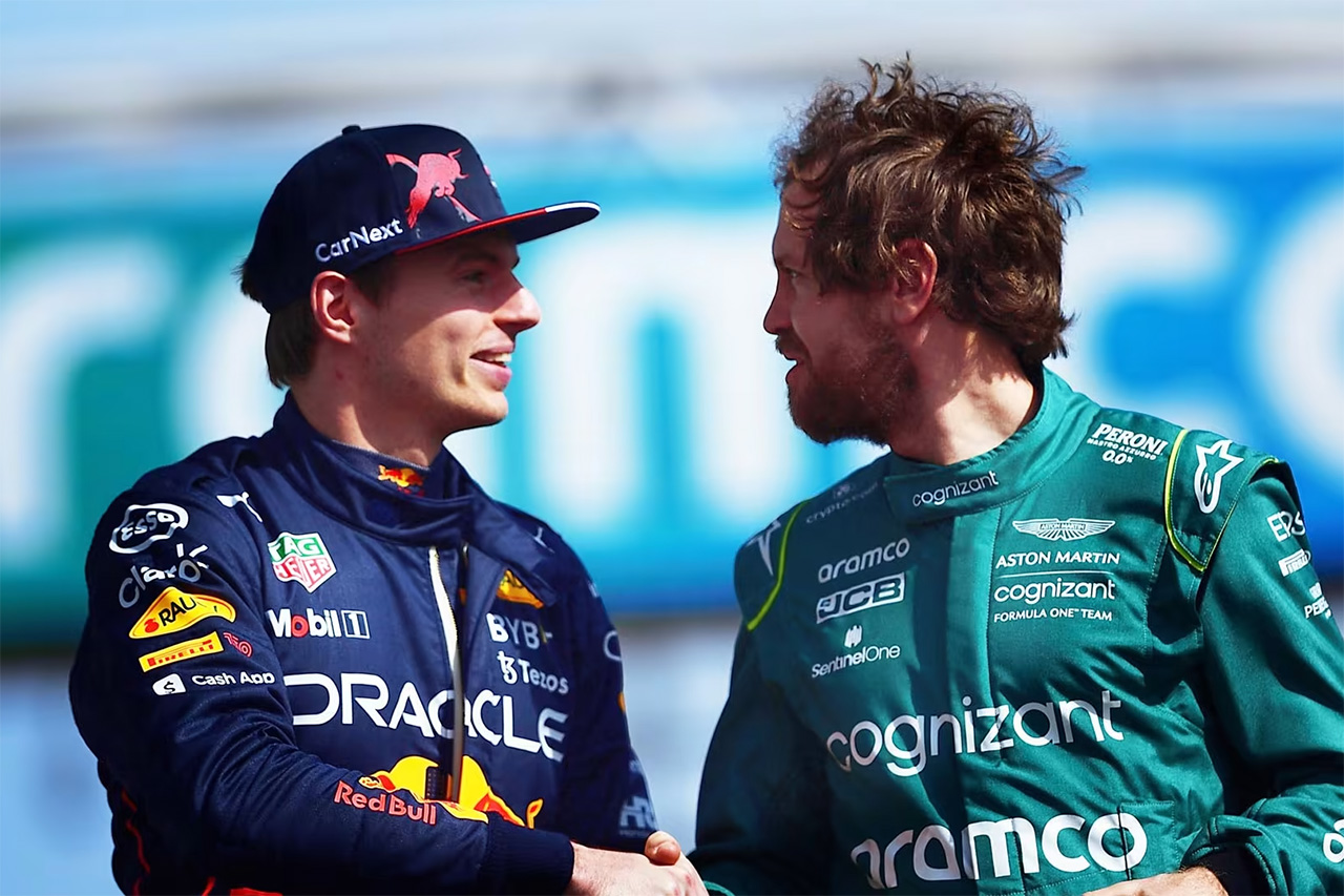元F1王者セバスチャン・ベッテル 「フェルスタッペンはもっと評価されるべき」