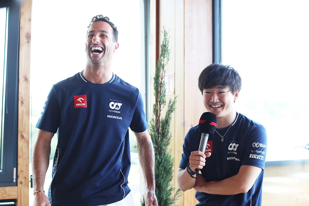 角田裕毅、リカルド加入で奮起「遅ければレッドブルF1には行けない」