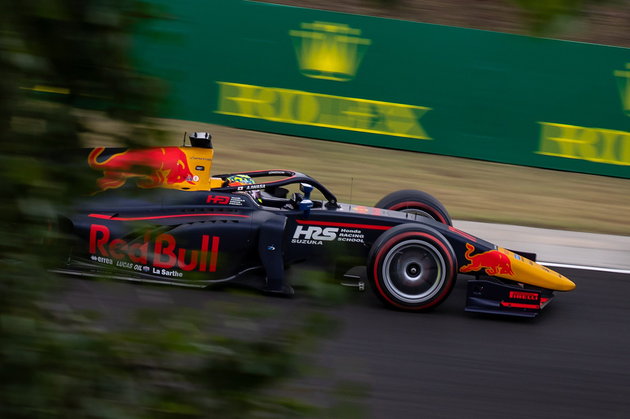 レッドブルF1育成の岩佐歩夢、F2第10戦スプリントレースで2位表彰台