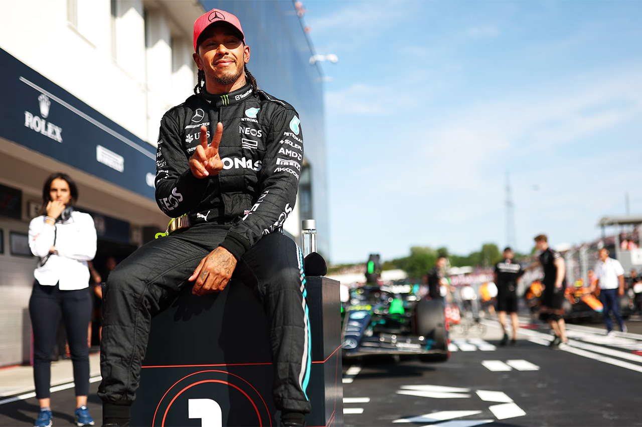 F1統計：ルイス・ハミルトンがハンガロリンクで記録破りの9回目のポール