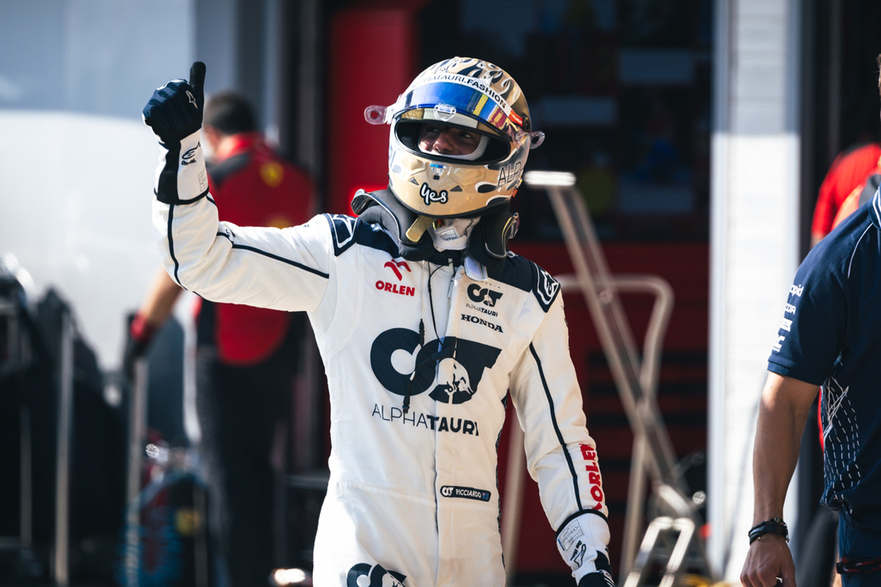 ダニエル・リカルド、アルファタウリのF1マシンは「仕事をしていける」