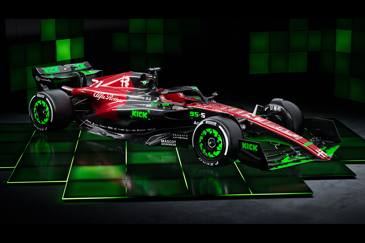 アルファロメオF1、ベルギーGPで“破壊的”な特別カラーリング
