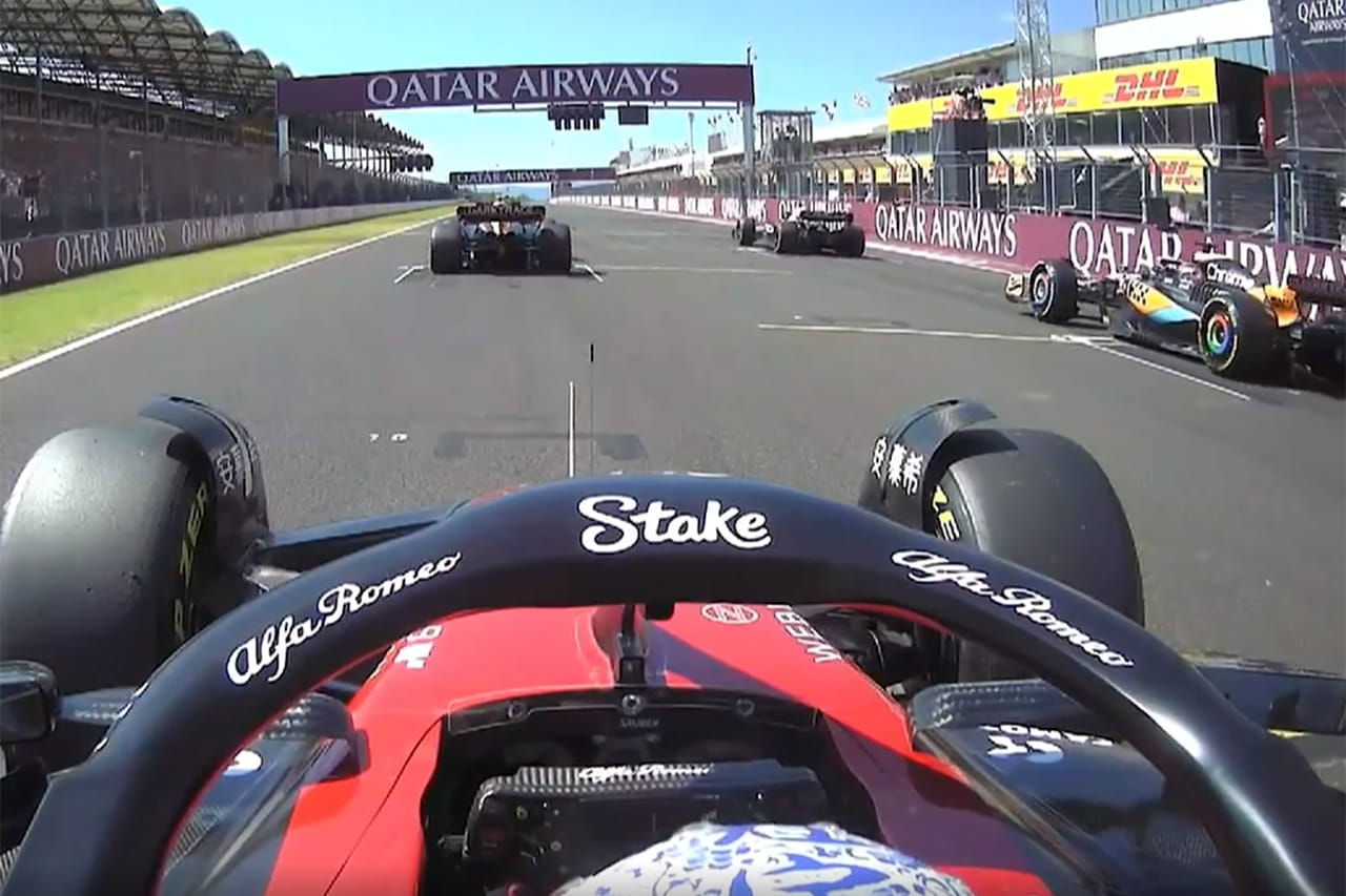 アルファロメオF1 「周冠宇はスタートで原因不明のフェイルセーフが作動」