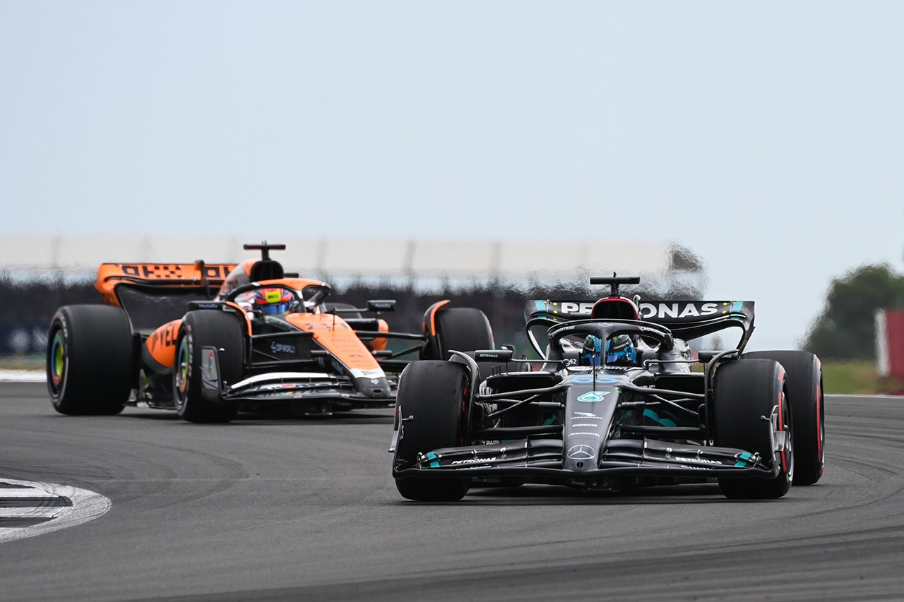 メルセデスF1のラッセル 「マクラーレンはベスト・オブ・ザ・レスト候補」