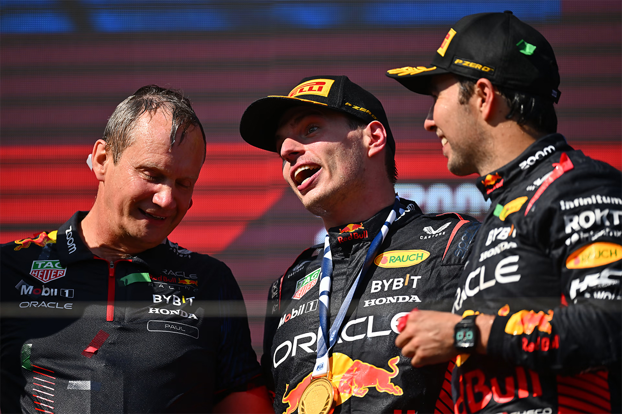 F1統計:レッドブル・レーシング、通算250回目の表彰台を達成