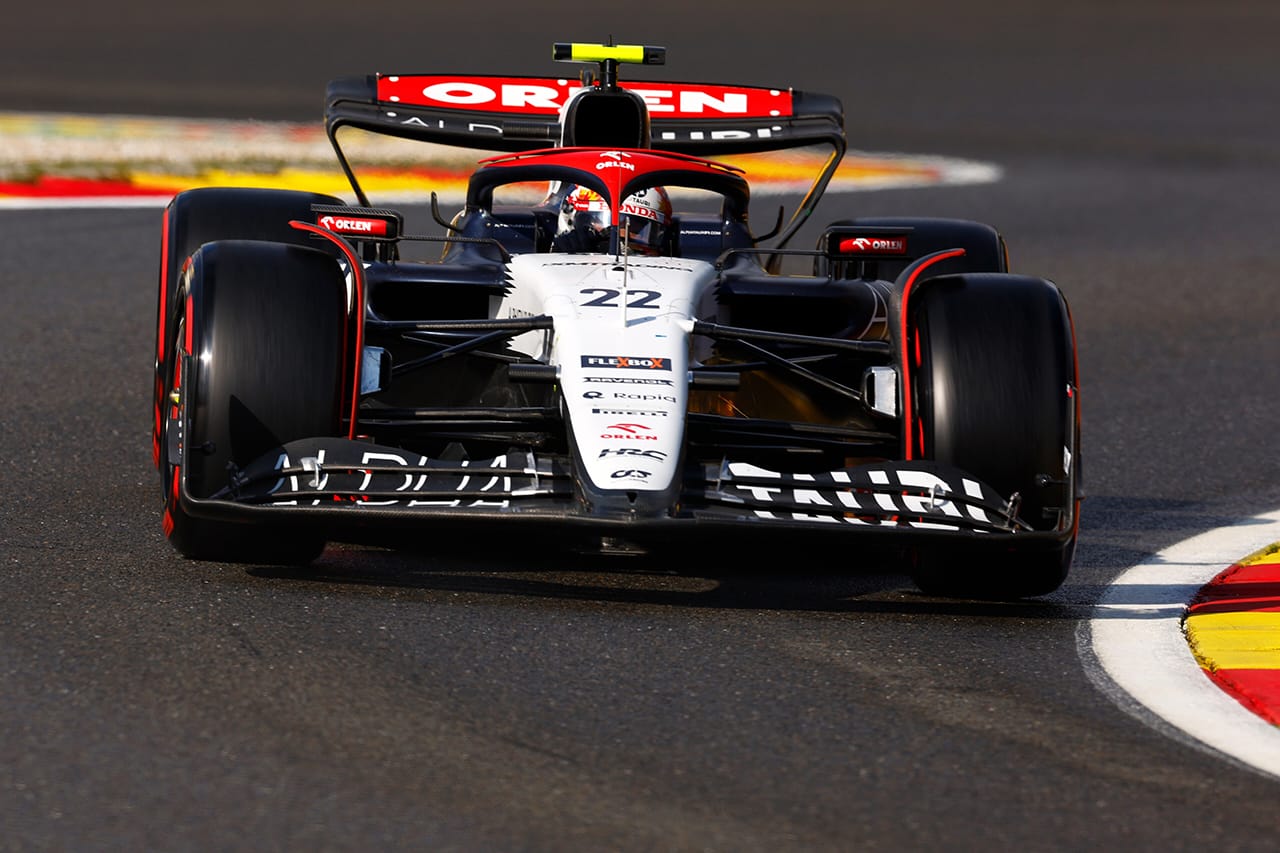アルファタウリF1 「角田裕毅はドライタイヤで2連続プッシュラップを敢行」
