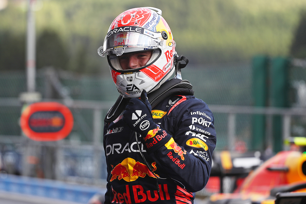 予選：レッドブルF1のフェルスタッペンが2番手に0.820秒差の圧巻ポール