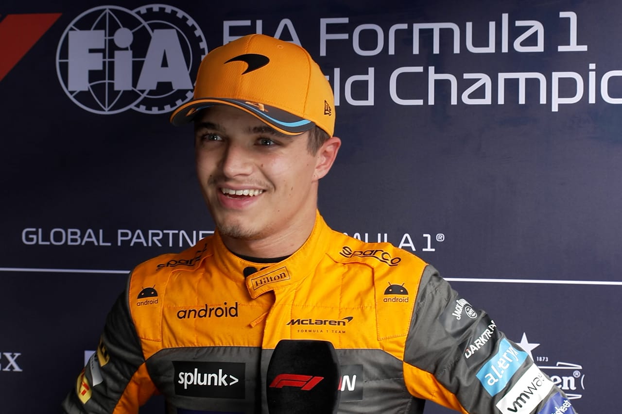 ランド・ノリス 「フロアを完全に壊してしまったので予選7番手は幸運」