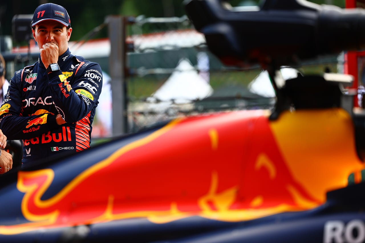 レッドブルF1のセルジオ・ペレス 「決勝スタートでルクレールを抜きたい」