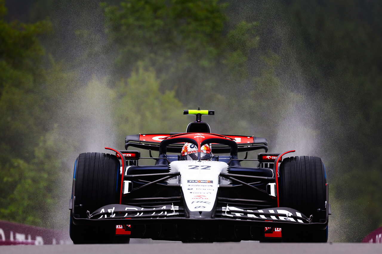 F1ベルギーGP スプリントSQ1：角田裕毅は敗退もリカルドは通過