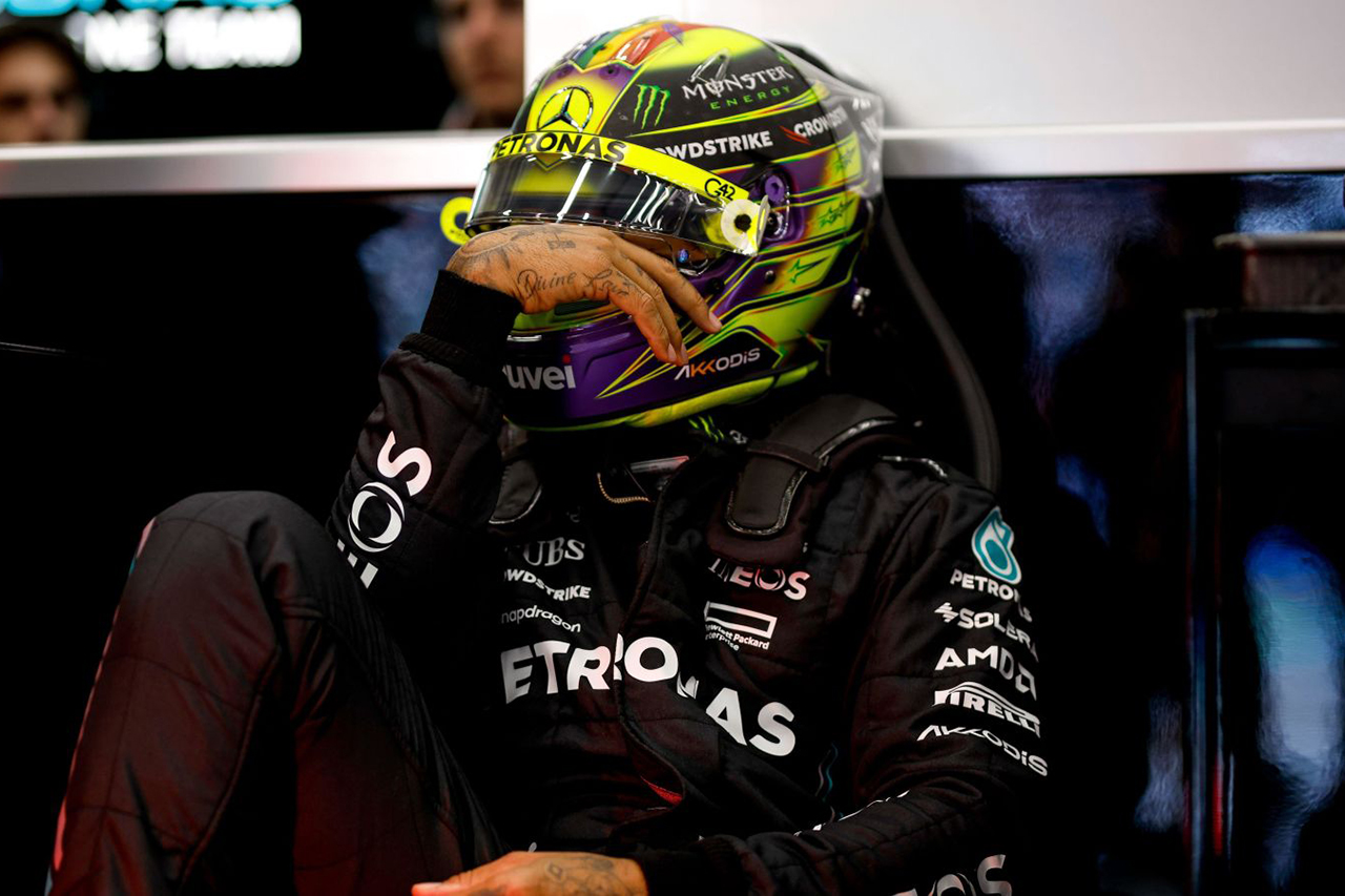 レッドブルF1代表 「ハミルトンはペレスのサイドポッドに大きな穴を開けた」