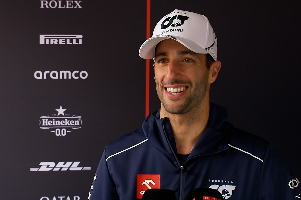 ダニエル・リカルド F1ベルギーGP談 「タイヤのピークを引き出せなかった」