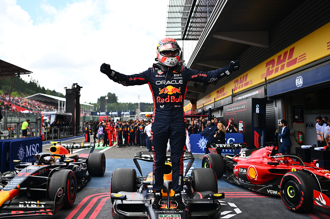 2023年 F1ポイントランキング (第13戦ベルギーGP終了時点)