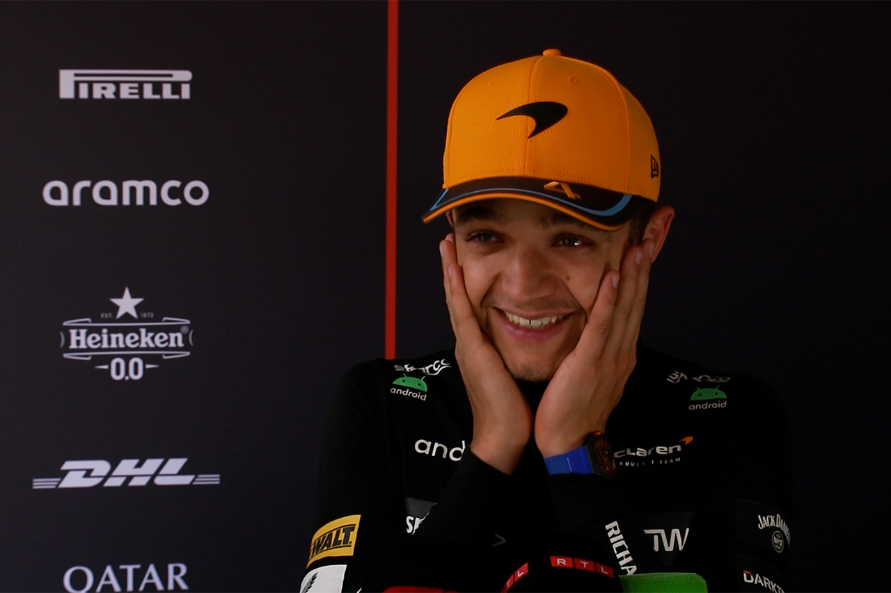 マクラーレンF1のランド・ノリス 「ストレートの遅さは苦痛だった」