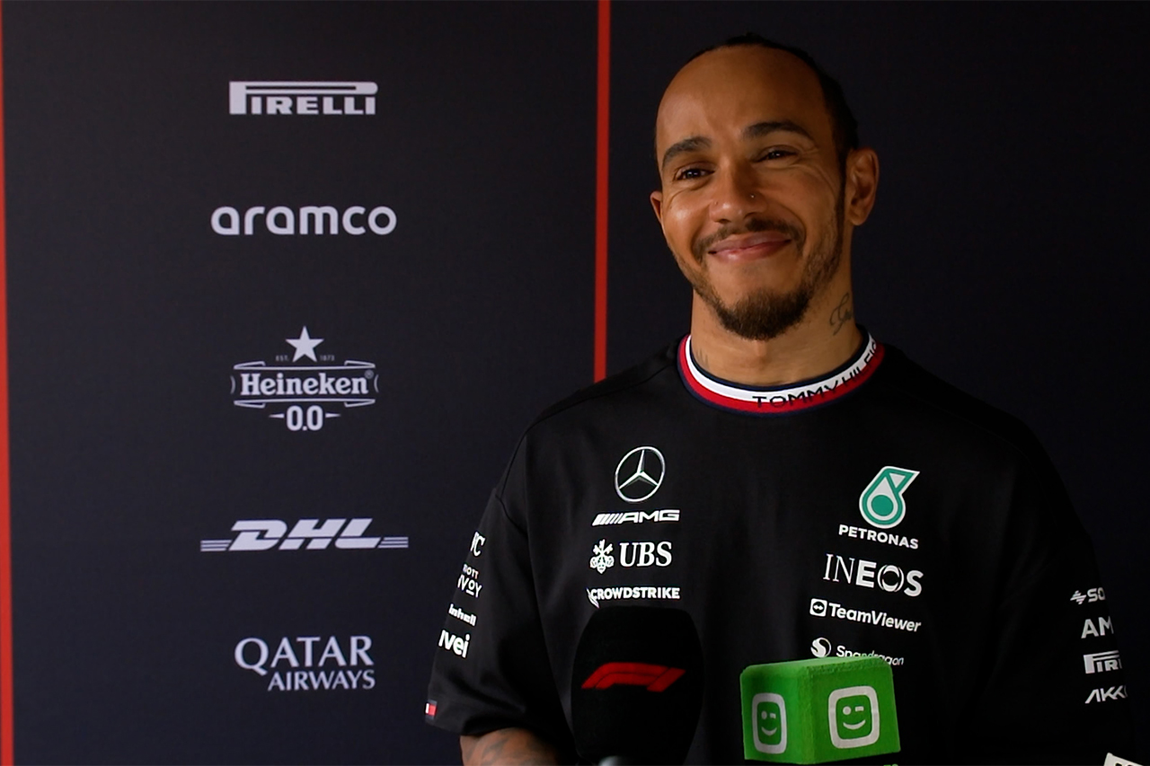 メルセデスF1のルイス・ハミルトン 「大きなバウンシングが再発」