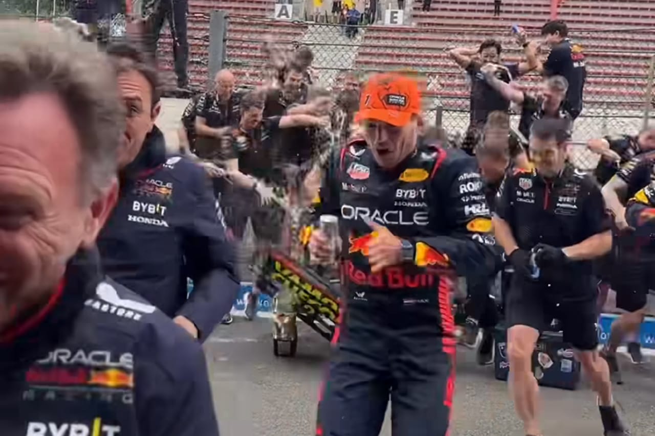 レッドブルF1、ベルギーGPで再び優勝トロフィー破壊の呪い