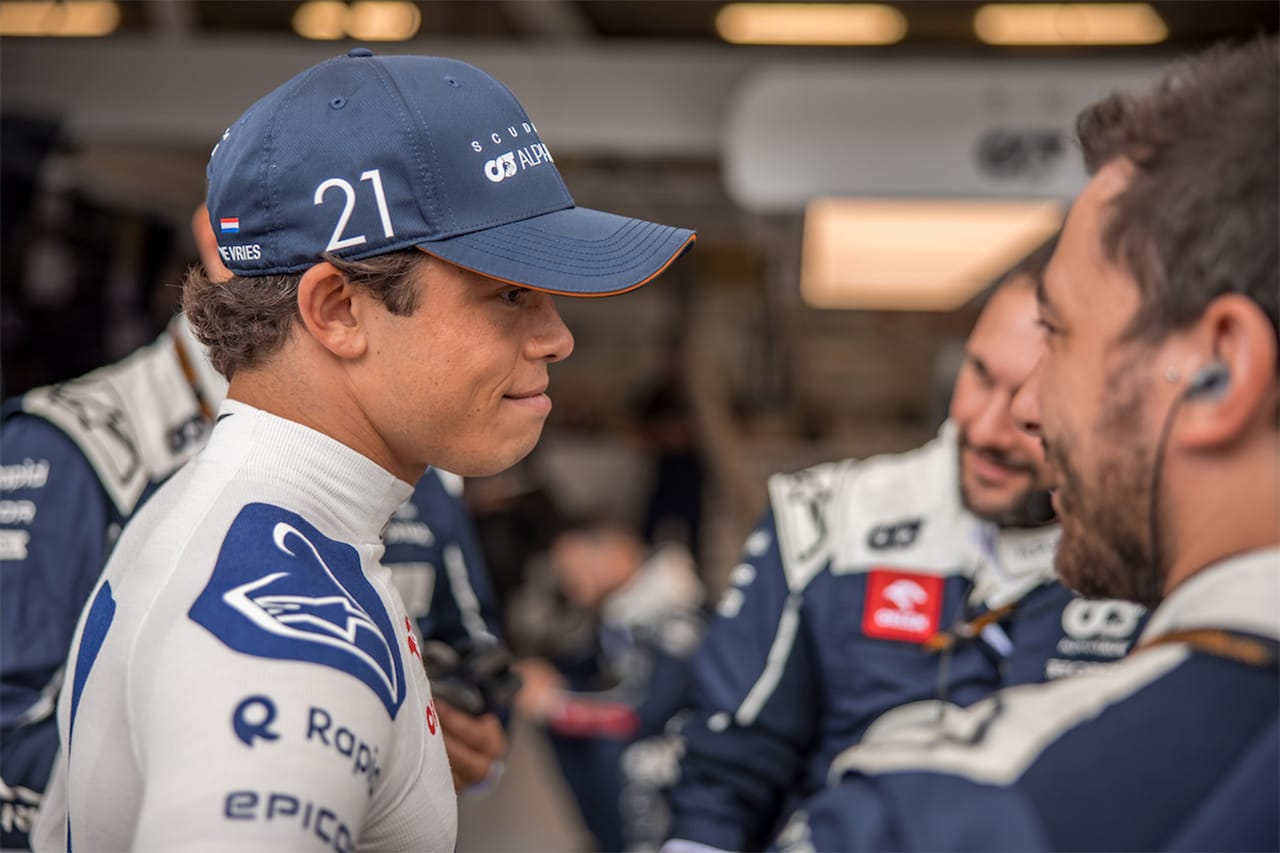 メルセデスF1代表 「デ・フリースは本来レッドブルの候補に入れる逸材」
