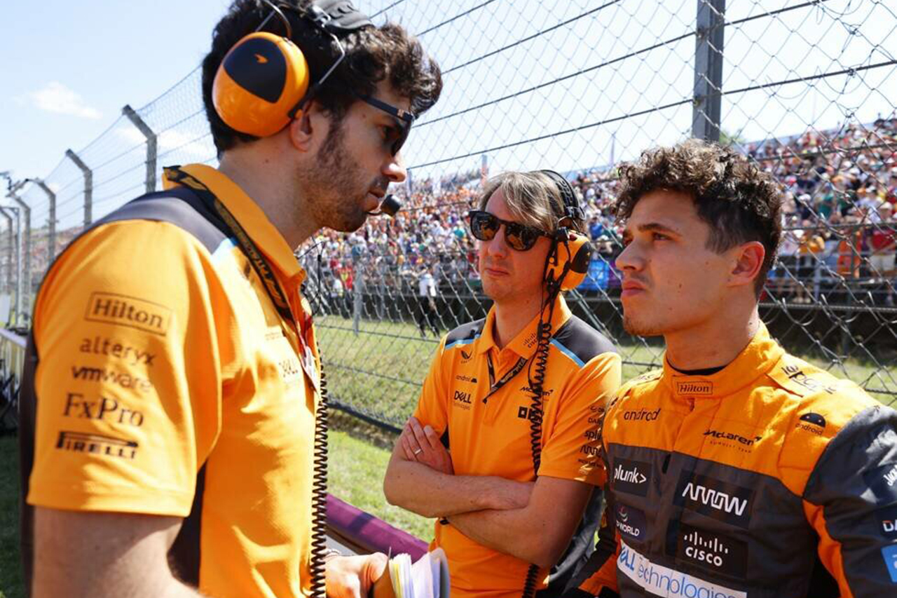 マクラーレンF1代表、ノリスのエンジニアをローテションする理由を説明