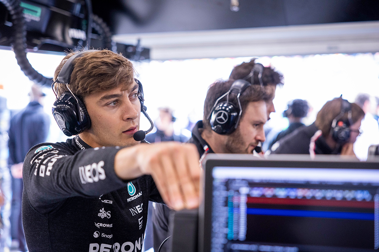 ジョージ・ラッセル 「スプリント週末のFP1後にマシン変更を許可してほしい」