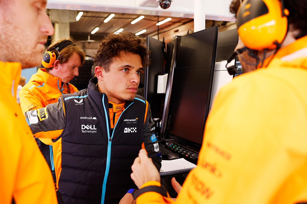 マクラーレンF1のランド・ノリス 「MCL60はまだ僕のスタイルに合ってない」