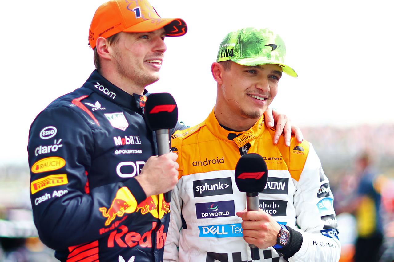 F1王者マックス・フェルスタッペン 「ランド・ノリスの好調は驚くことではない」