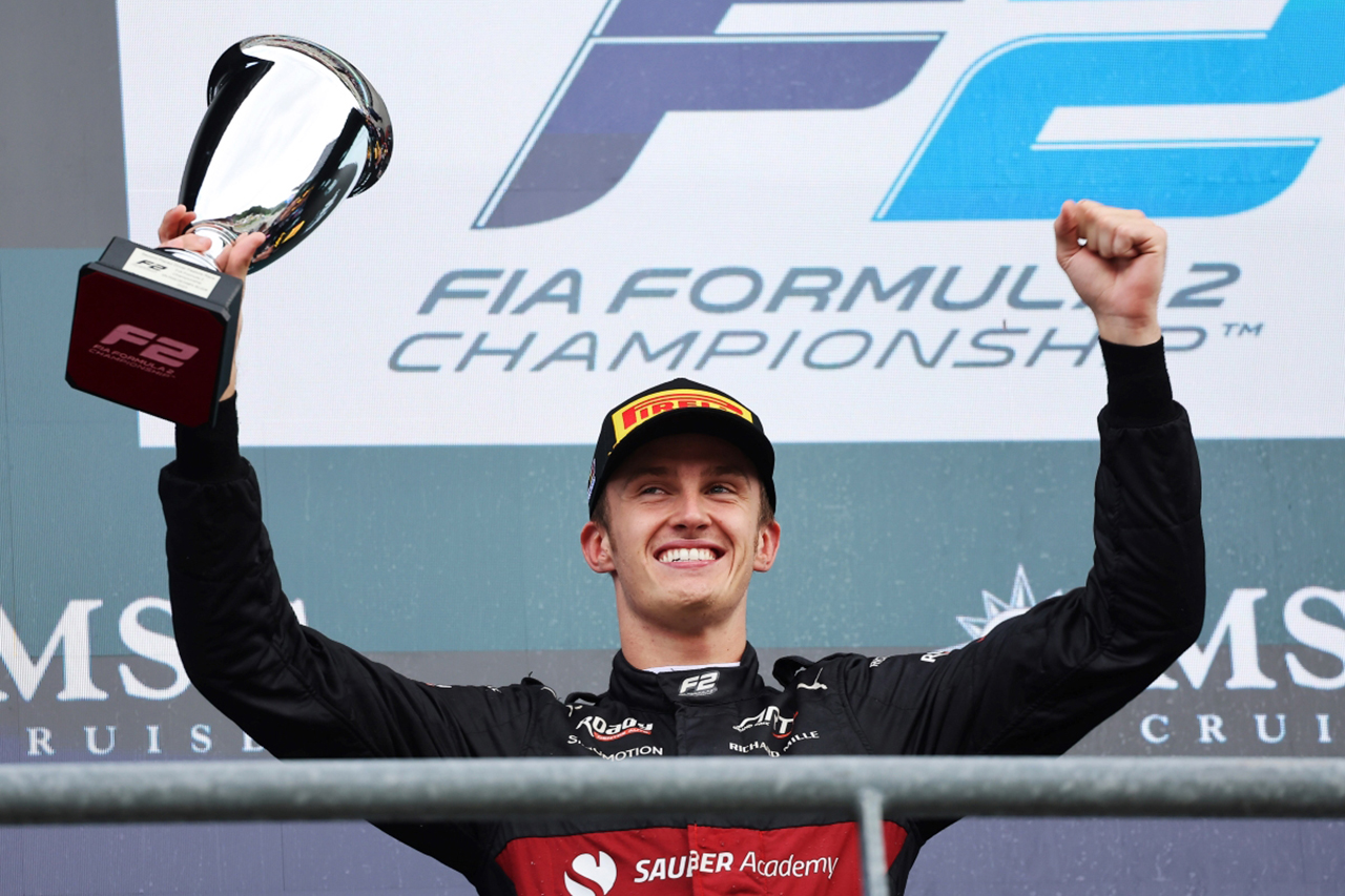 テオ・プルシェール、F2での活躍は「F1チームが自分を見ているので重要」