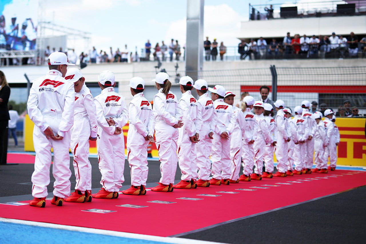 F1日本GP、決勝前セレモニーに参加するセレモニーキッズを募集