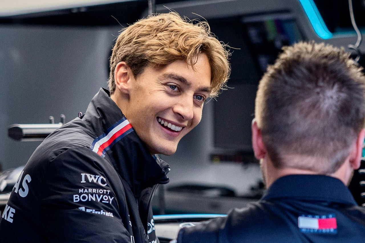 メルセデスF1のジョージ・ラッセル、古巣ウィリアムズの進歩を称賛