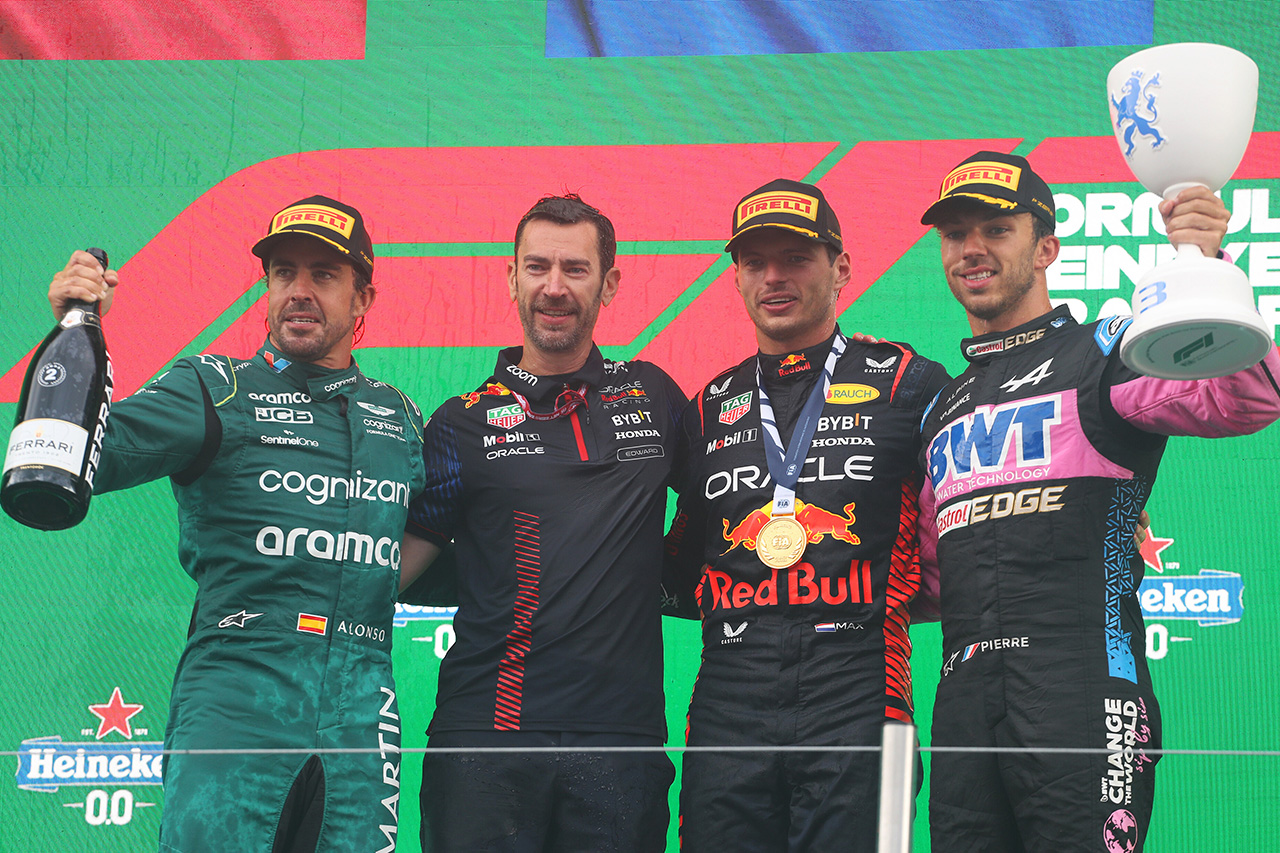 2023年 F1オランダGP 決勝:ドライバーコメント(トップ10)