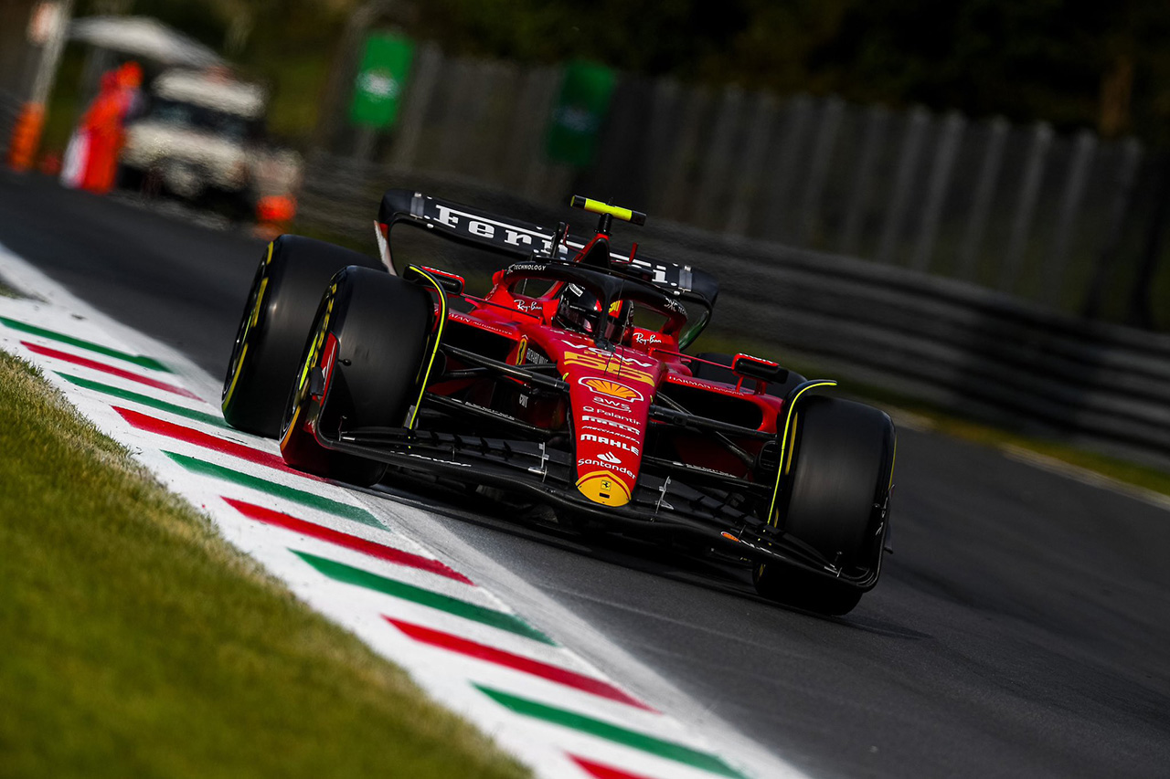 FP2:地元フェラーリのカルロス・サインツJr.がF1イタリアGP初日最速