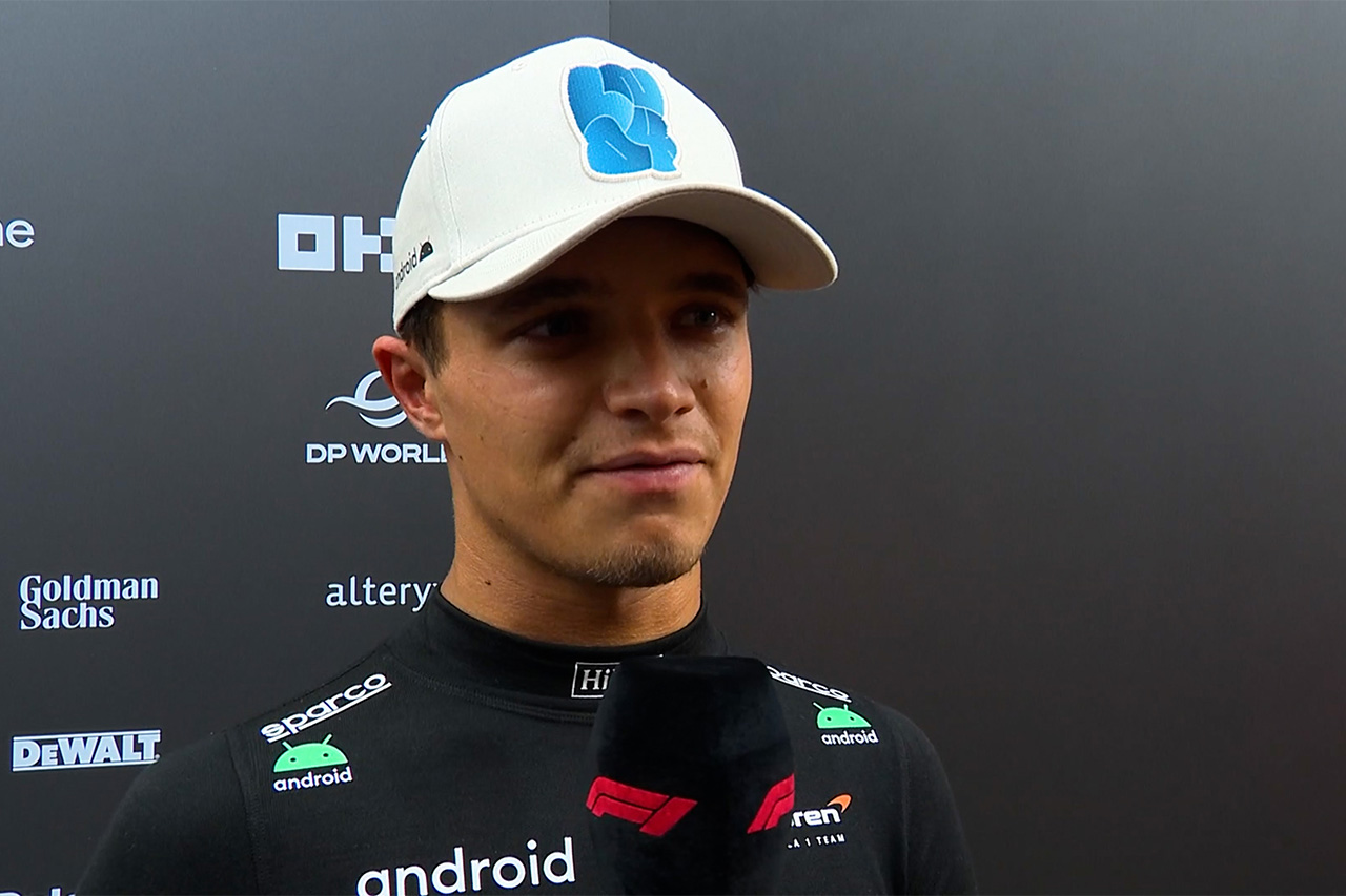 ランド・ノリス F1イタリアGP初日2番手も「タイムほど良くはない」