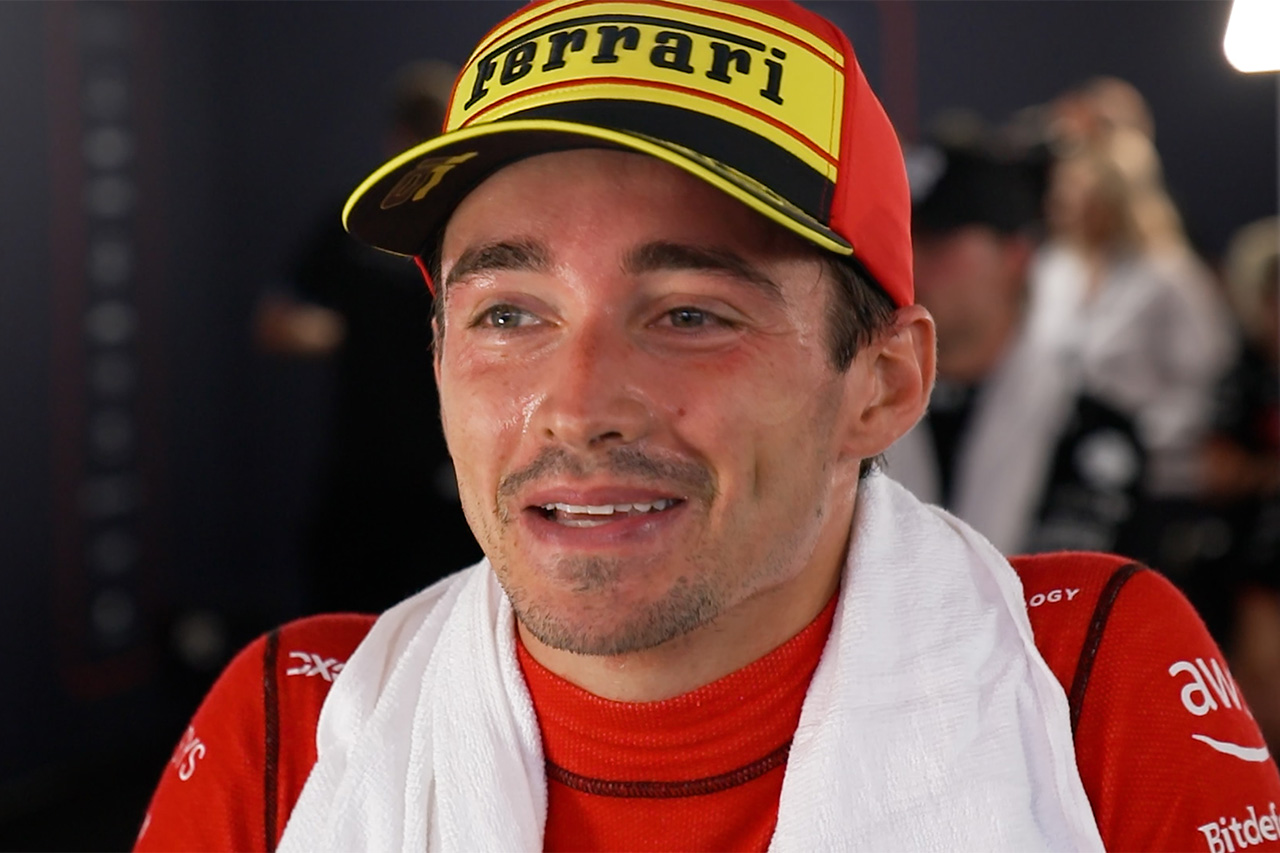 ルクレール F1イタリアGP4位 「あんなに楽しいレースは久しぶり！」