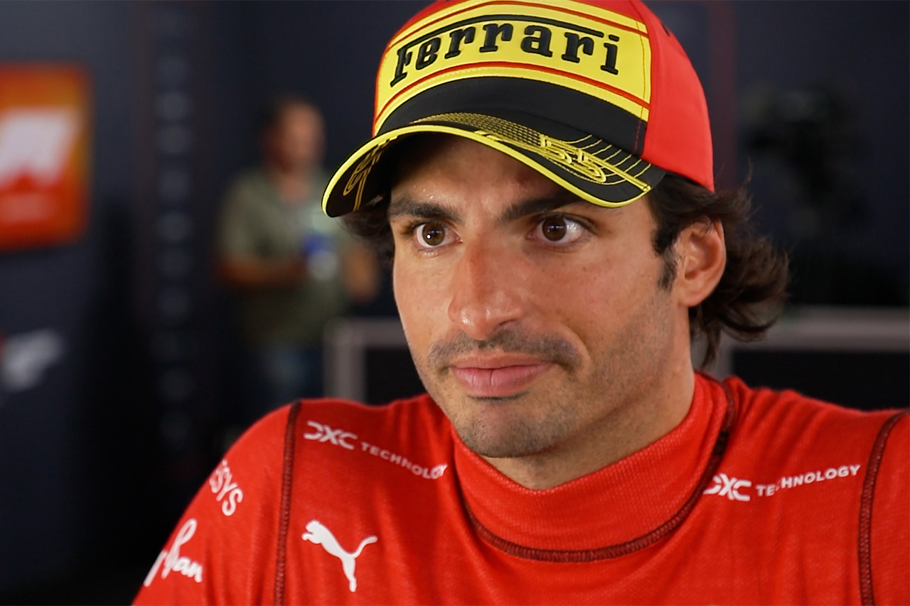 サインツ F1イタリアGP3位 「マックスとの攻防の代償をタイヤで払った」