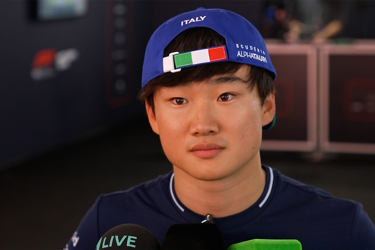角田裕毅、F1イタリアGPはPU故障でDNS「車から変な音が聞こえた」