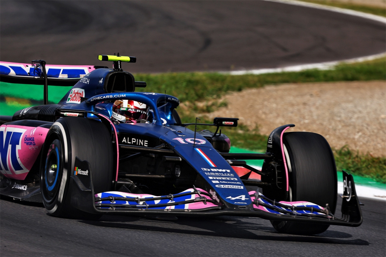 アルピーヌF1のピエール・ガスリー、F1イタリアGPは「超辛かった」