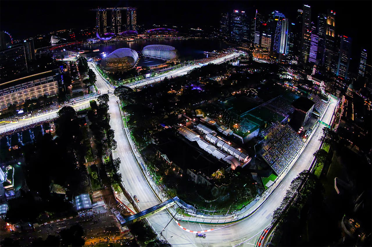 F1シンガポールGP 2023年：開催スケジュール＆テレビ放送時間