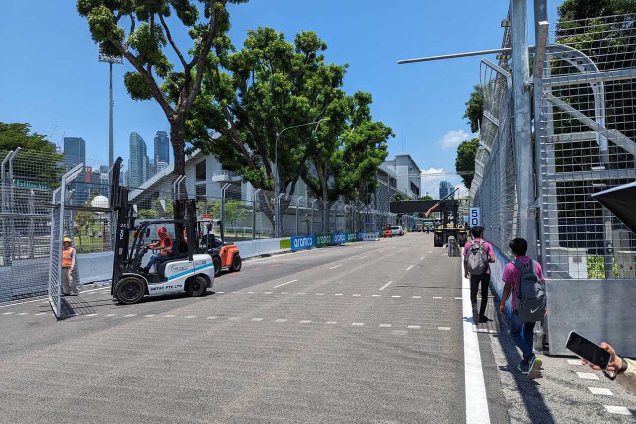 F1シンガポールGP:シンガポール市街地コースの変更点が初公開