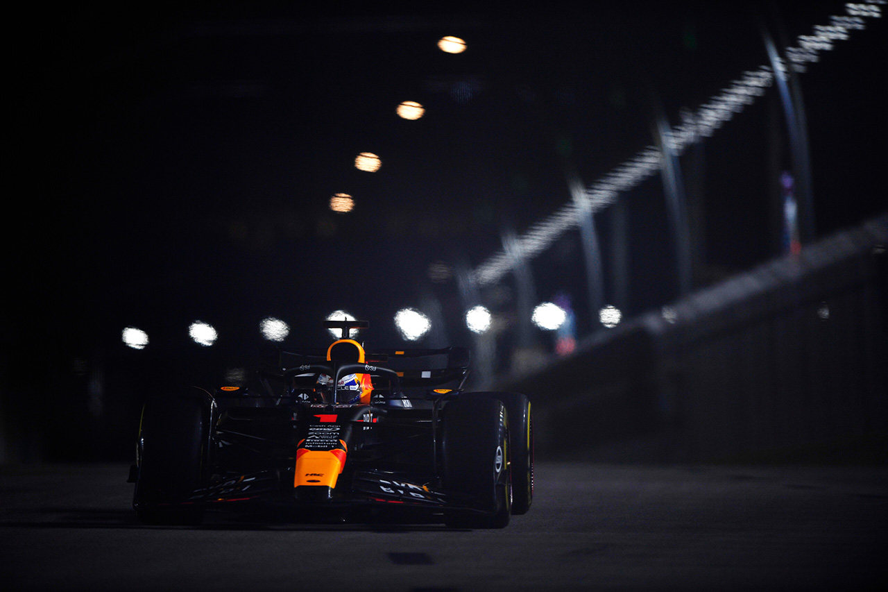 F1シンガポールGP フリー走行2回目:マックス・フェルスタッペンは8番手
