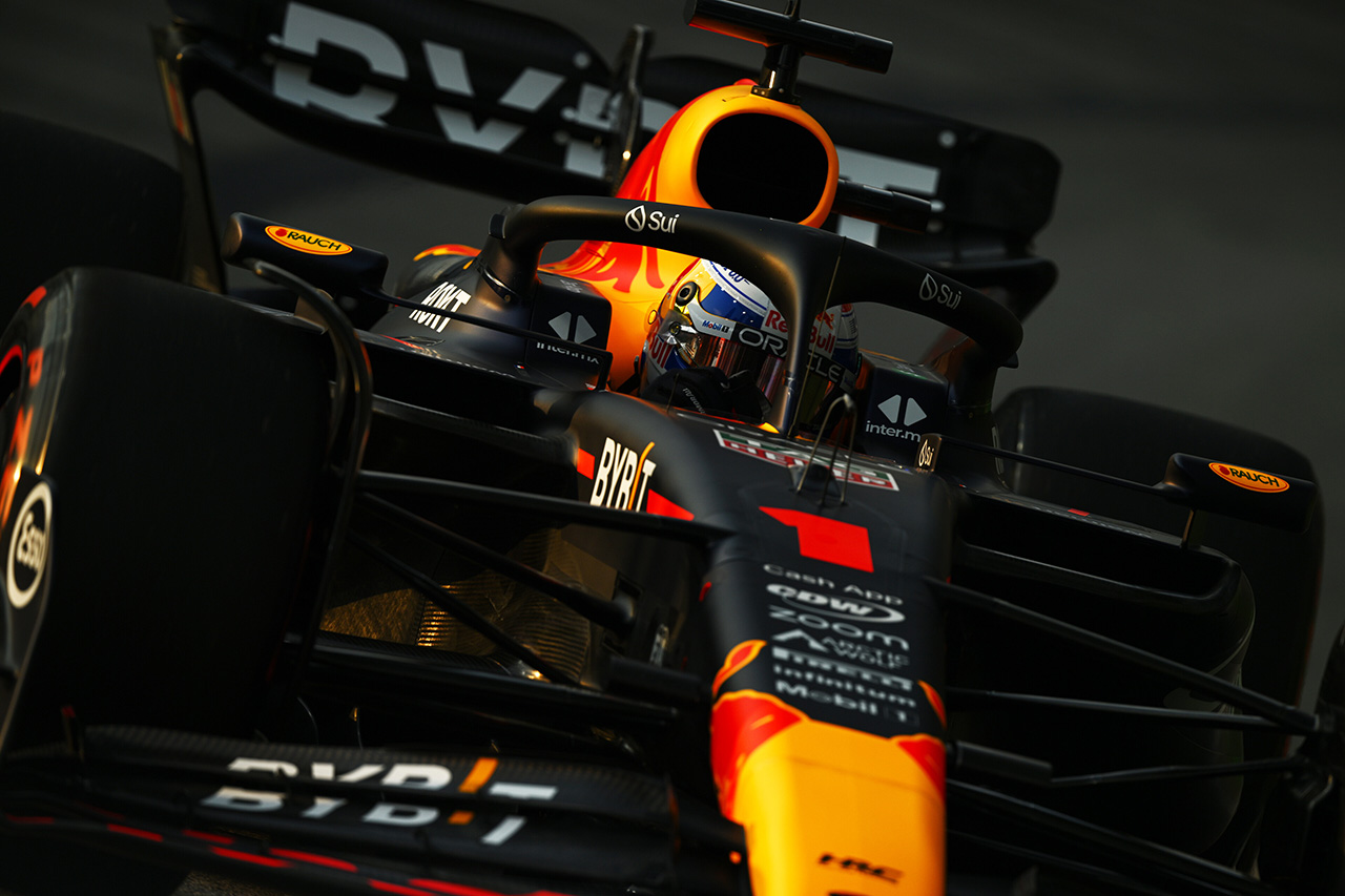 F1シンガポールGP フリー走行1回目:マックス・フェルスタッペンは3番手