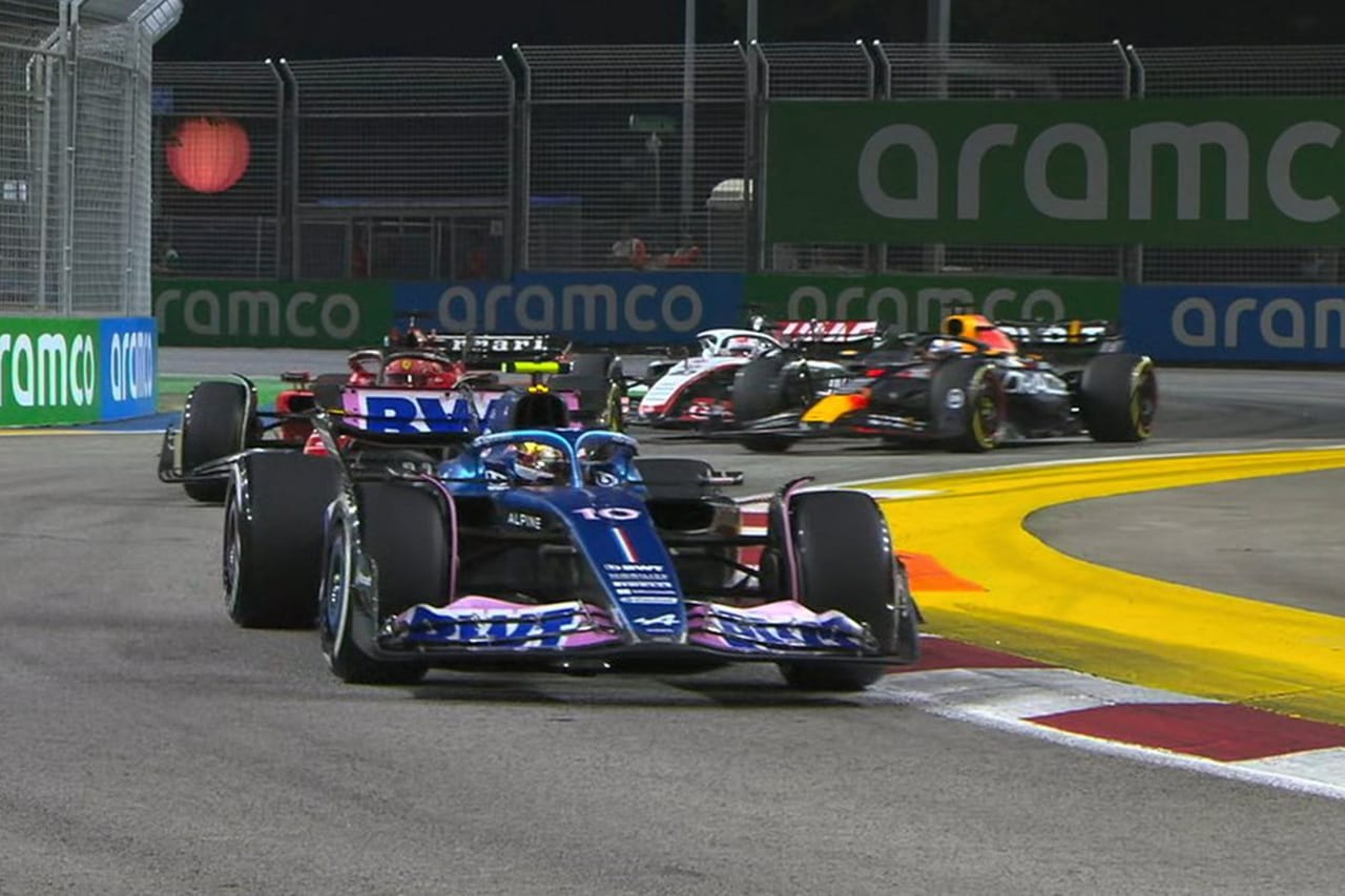 【結果】 2023年F1第16戦シンガポールGP フリー走行2回目