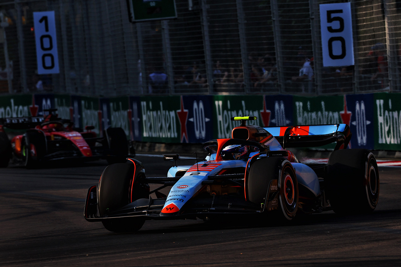 【結果】 2023年F1第16戦シンガポールGP フリー走行1回目