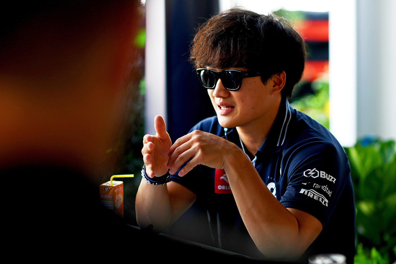 角田裕毅 「F1シンガポールGPのアップグレードでリアのサポートが向上」